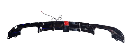 Bmw F30 Double Side/Dual Exhaust Diffuser With Brake Light 2012-2019