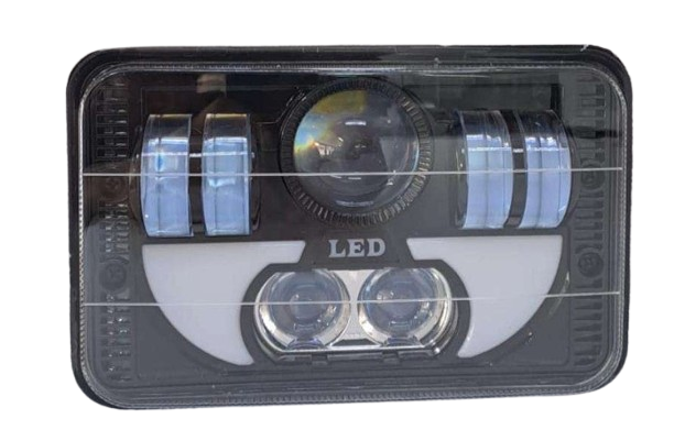 6x4 Hi/Low Beam LED Headlight With DRL