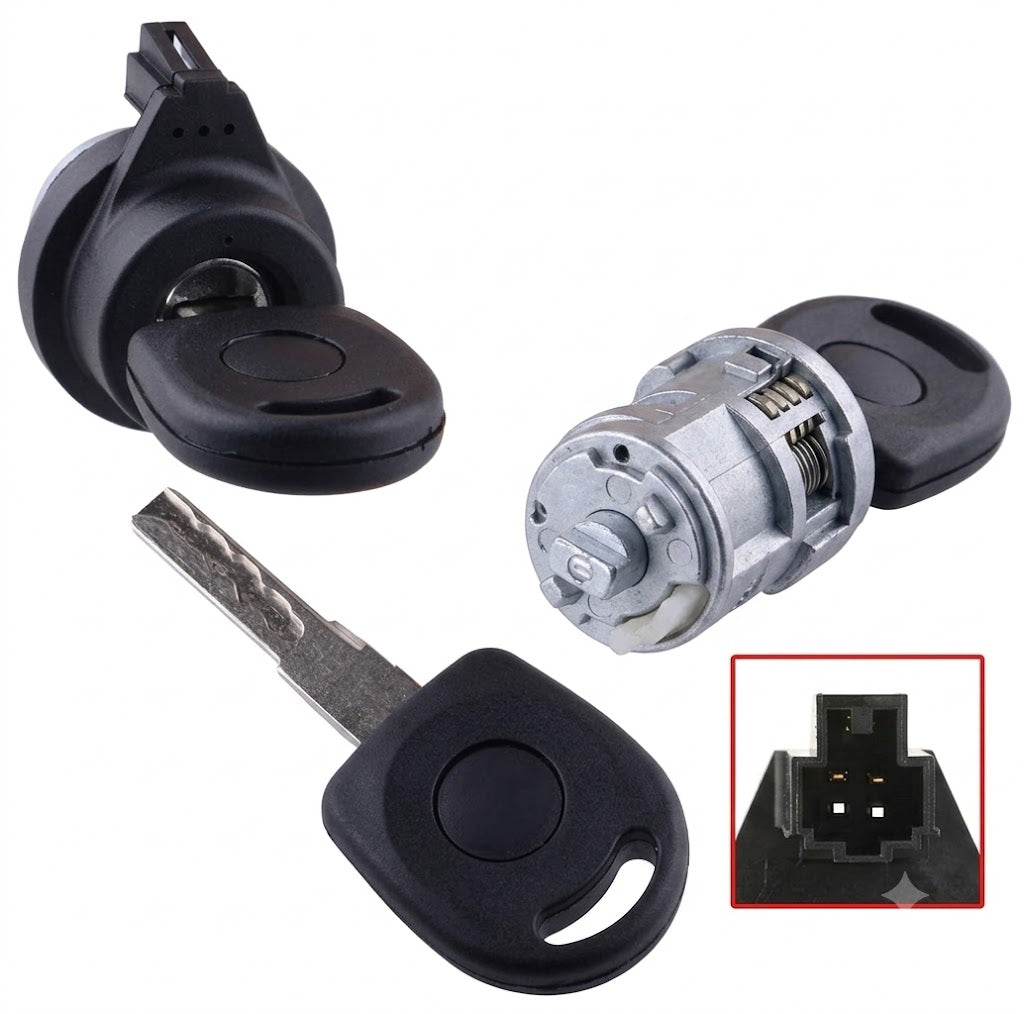 VW Polo Vivo Ignition Barrel With Key