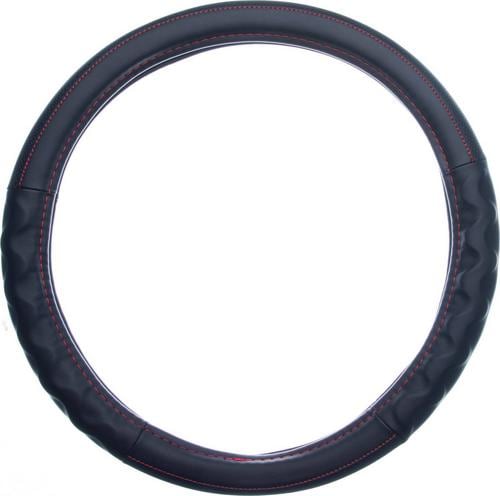 Universal Steering Wheel cover Leather Black