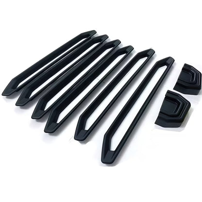 JETOUR T2(25-ON) GLOSS BLACK ROOF RAIL & TOW HOOK TRIMS