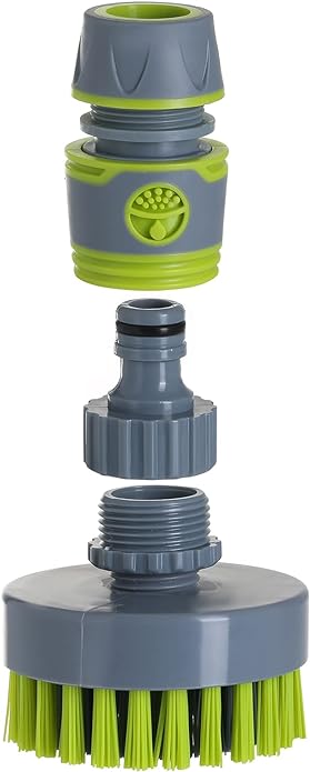 CAR TIRE BRUSH ( CONNECTS TO THE HOSE PIPE)