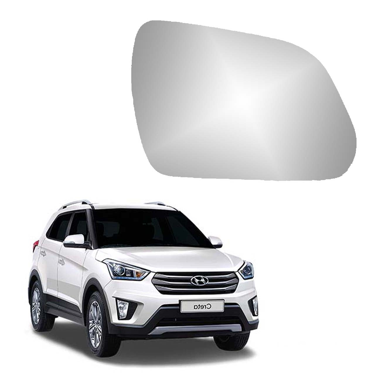 Hyundai Creta Mirror Glass