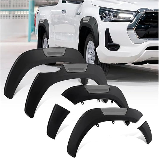 Toyota Hilux 2022 Wheel Arch Wide With Grey Insert