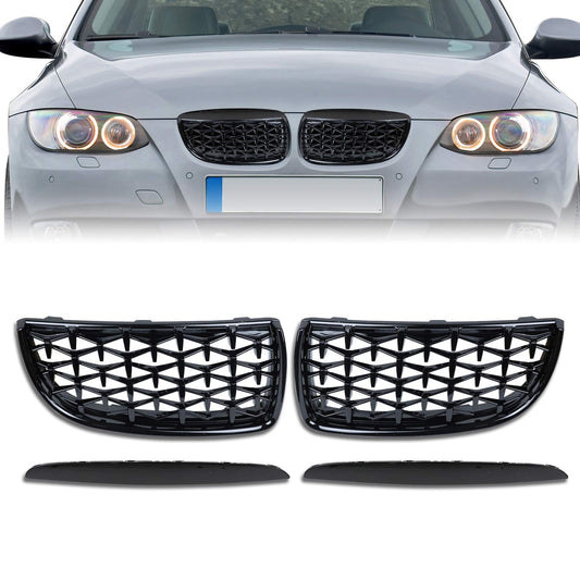 BMW E90 Diamond Style Kidney Grill (05-08)