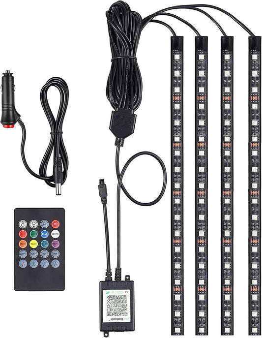 72 LED RGB Car Atmosphere Lights