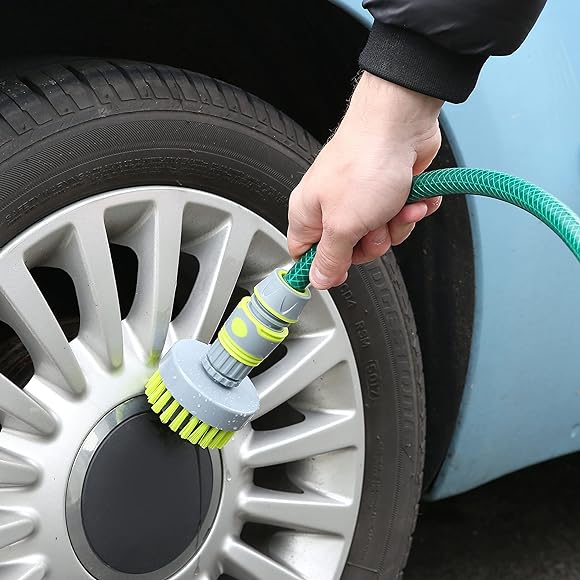 CAR TIRE BRUSH ( CONNECTS TO THE HOSE PIPE)