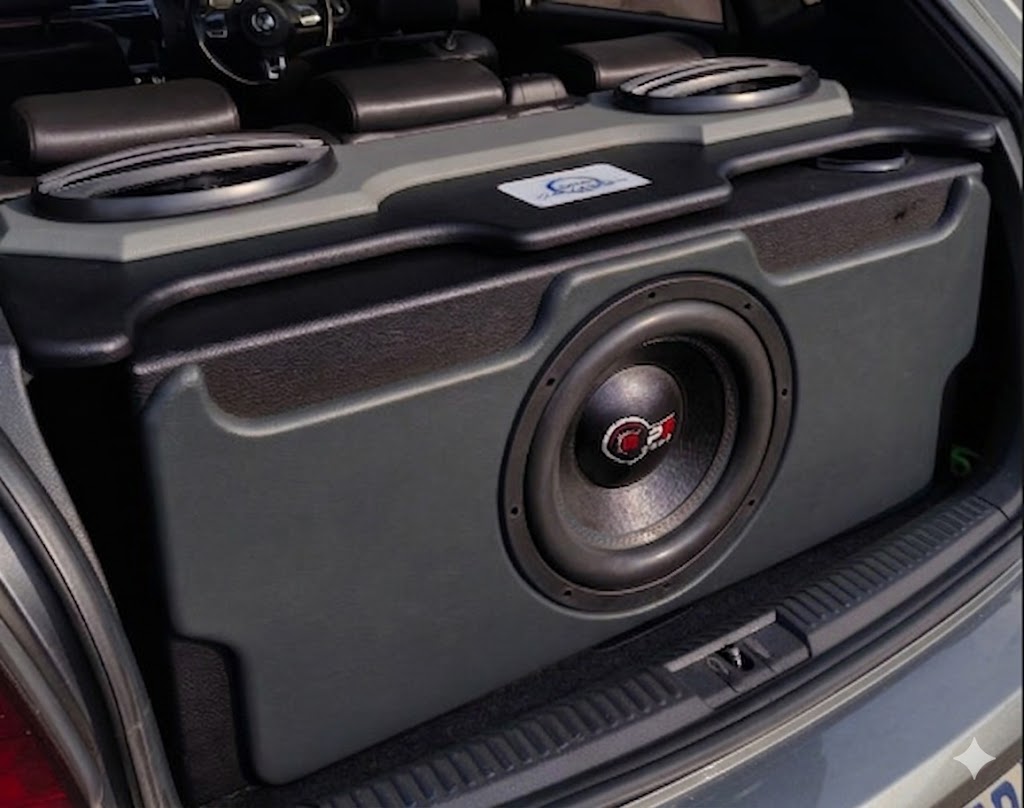 VW Polo 6 Sub Box & Back Board Combo