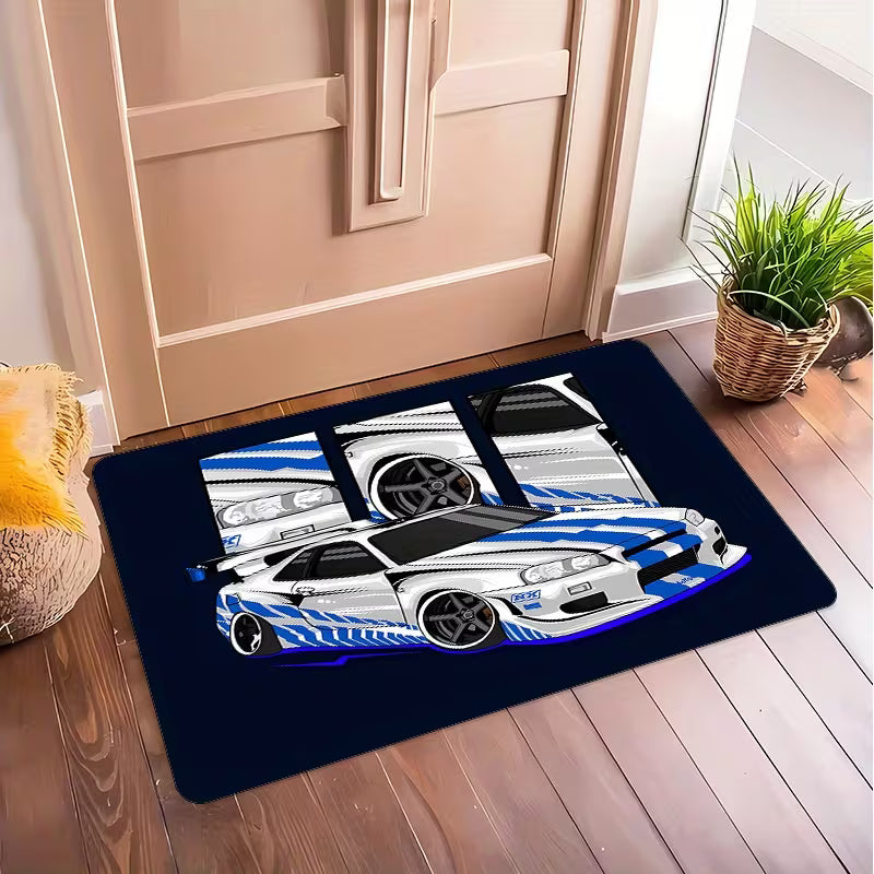 R34 GTR floor mat/rug