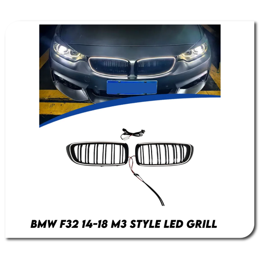 BMW F32 13-20 M3 Style LED Light Up Grill