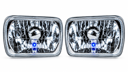 Universal 7x6 Headlight Set Clear