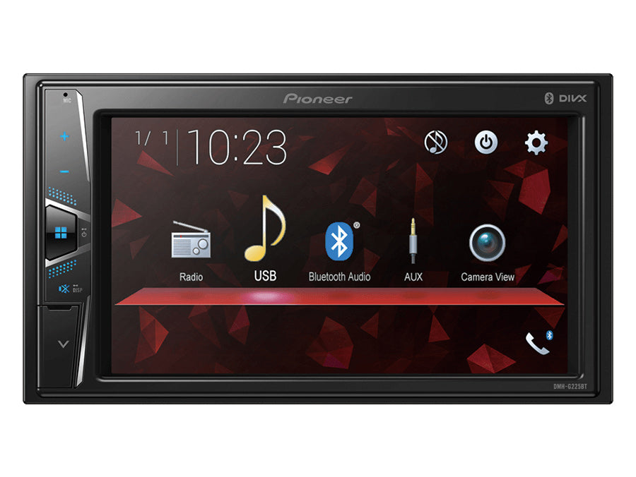 Pioneer DMH-G225BT 6.2″ AV Receiver with Bluetooth