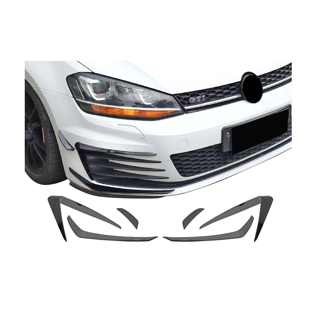 Vw Golf 7 GTI Front Bumper Canards