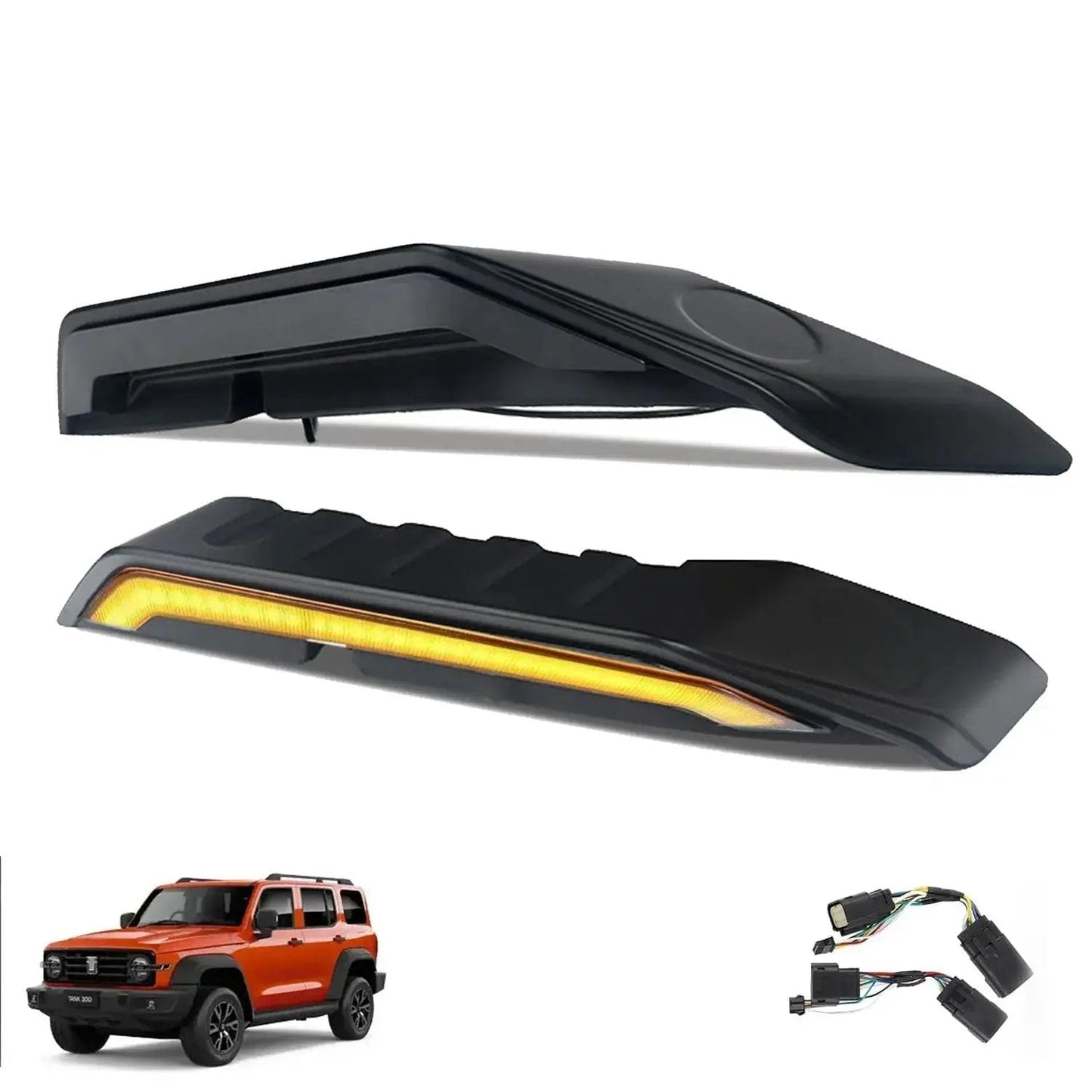 GWM Tank 300 (24-on) Roof Spoiler with light