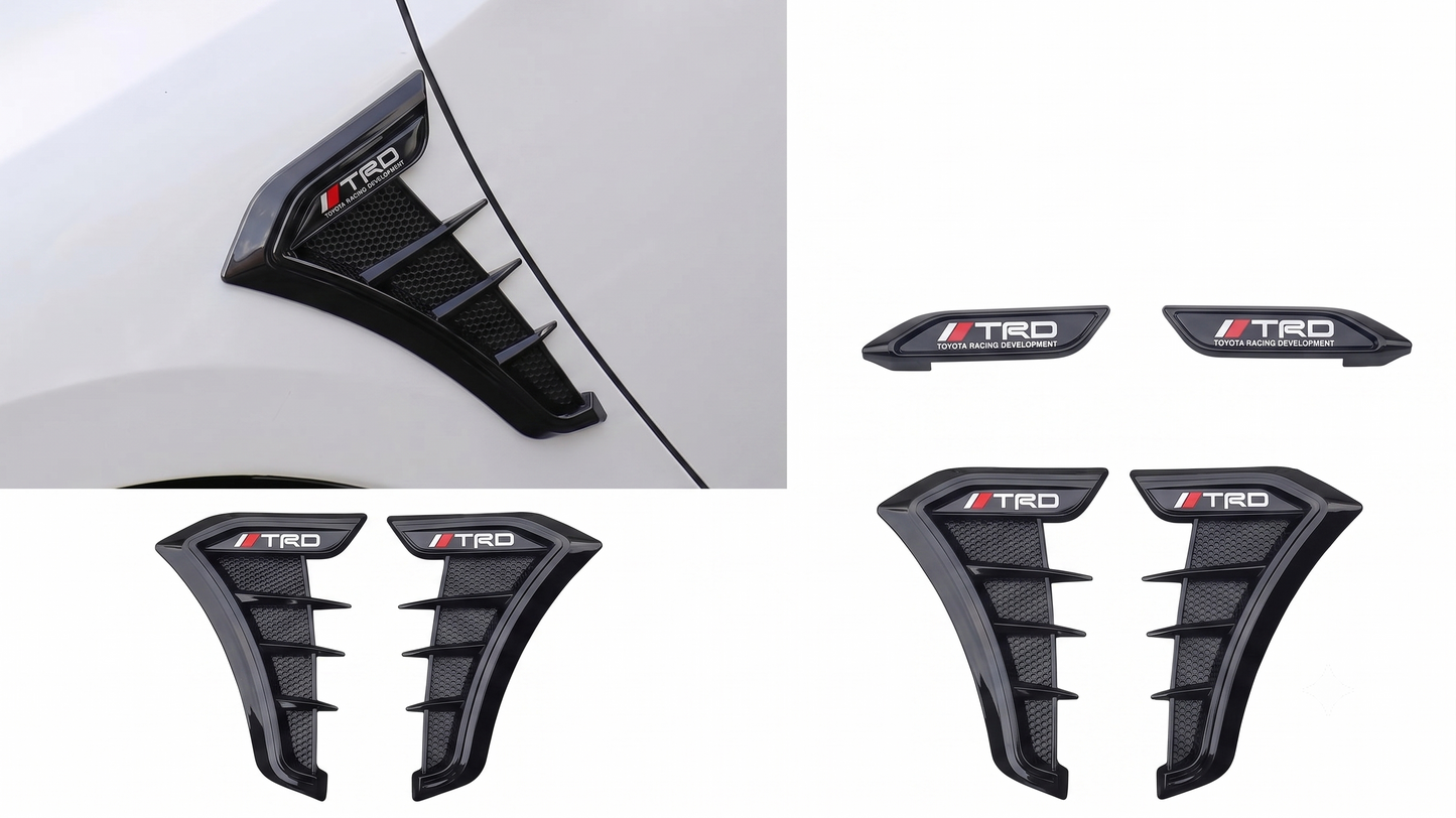 TRD Shark Fin Side Fender Vents 2Pcs