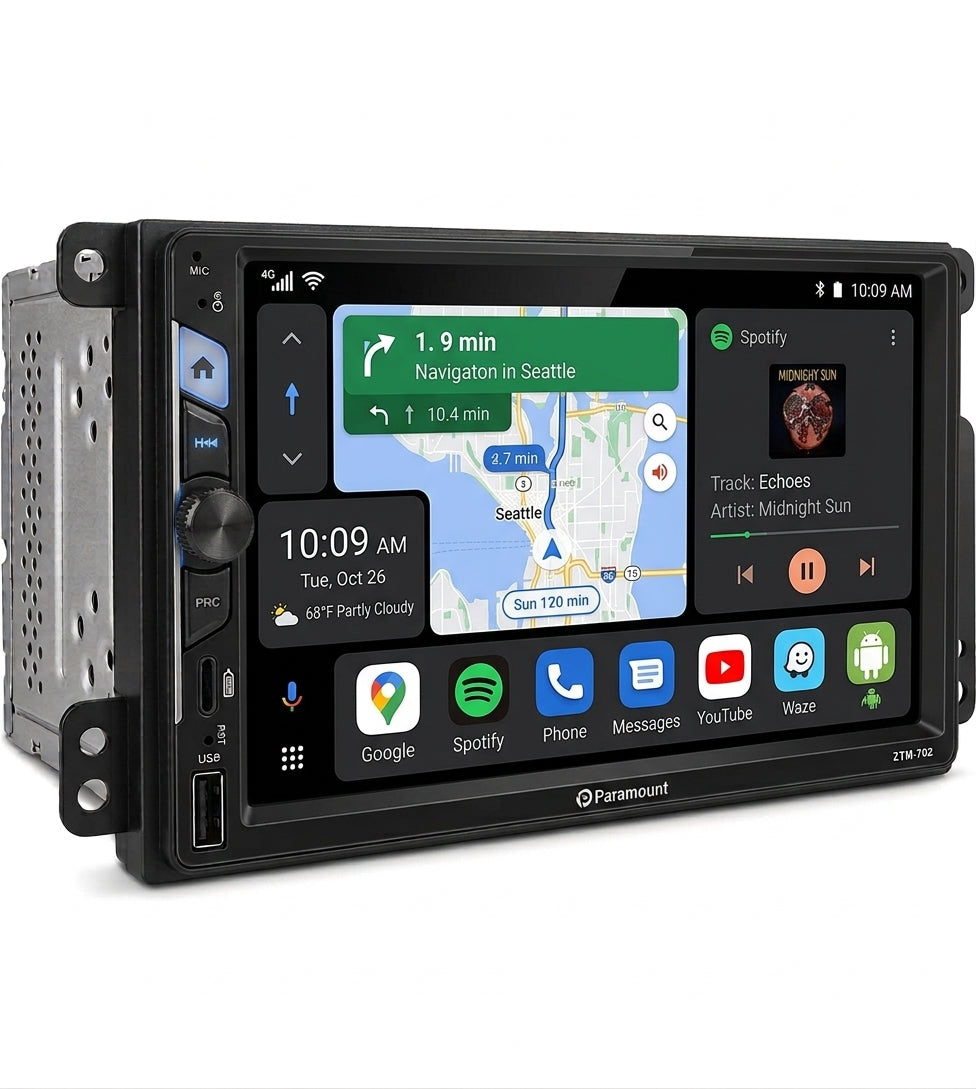 Paramount ZTBM-702 Media Android Double Din