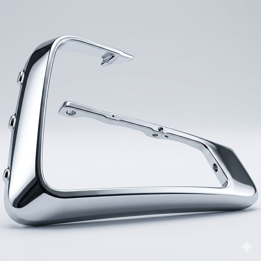 Cherry Tiggo 4 Pro (21+) Fog Cover Trim Chrome