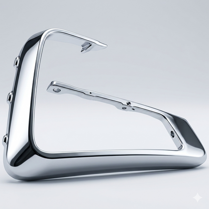 Cherry Tiggo 4 Pro (21+) Fog Cover Trim Chrome