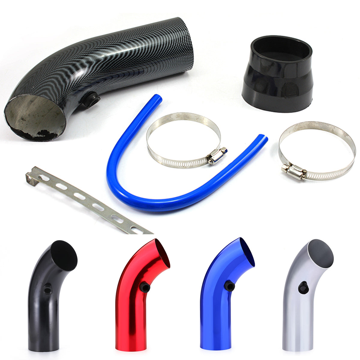 Short Bend Intake / Induction Pipe with Breather Pick-Up