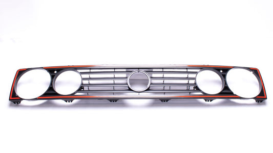 Vw Golf 1 Main Grill With Red Trim