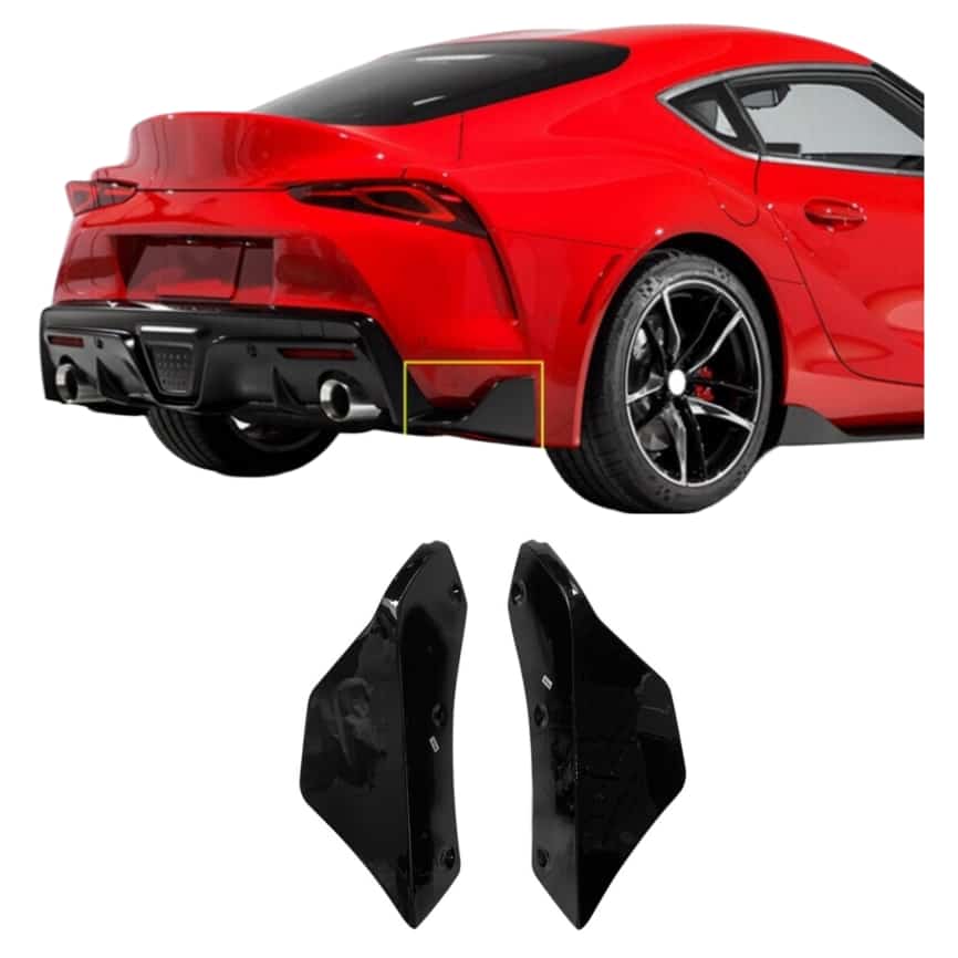 Toyota Supra Rear Wrap Angle