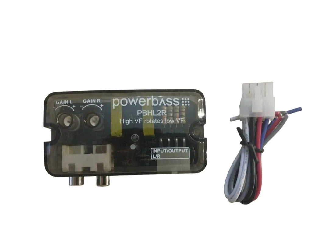 Powerbass PBHL2R High To Low Converter With Remote Wire