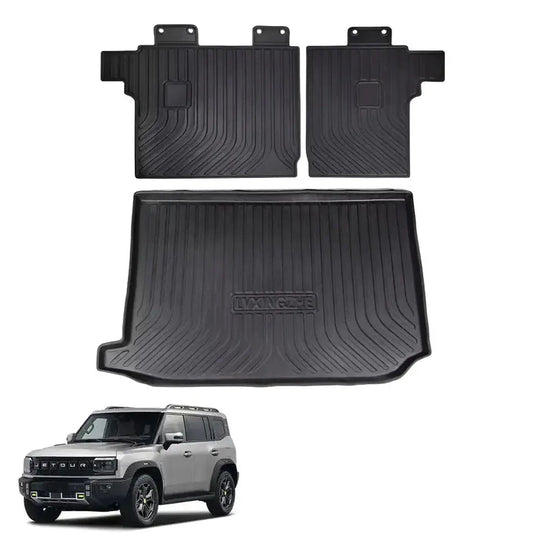 Jetour T2 (25-On) Rubber Boot Mat Set 3-Piece