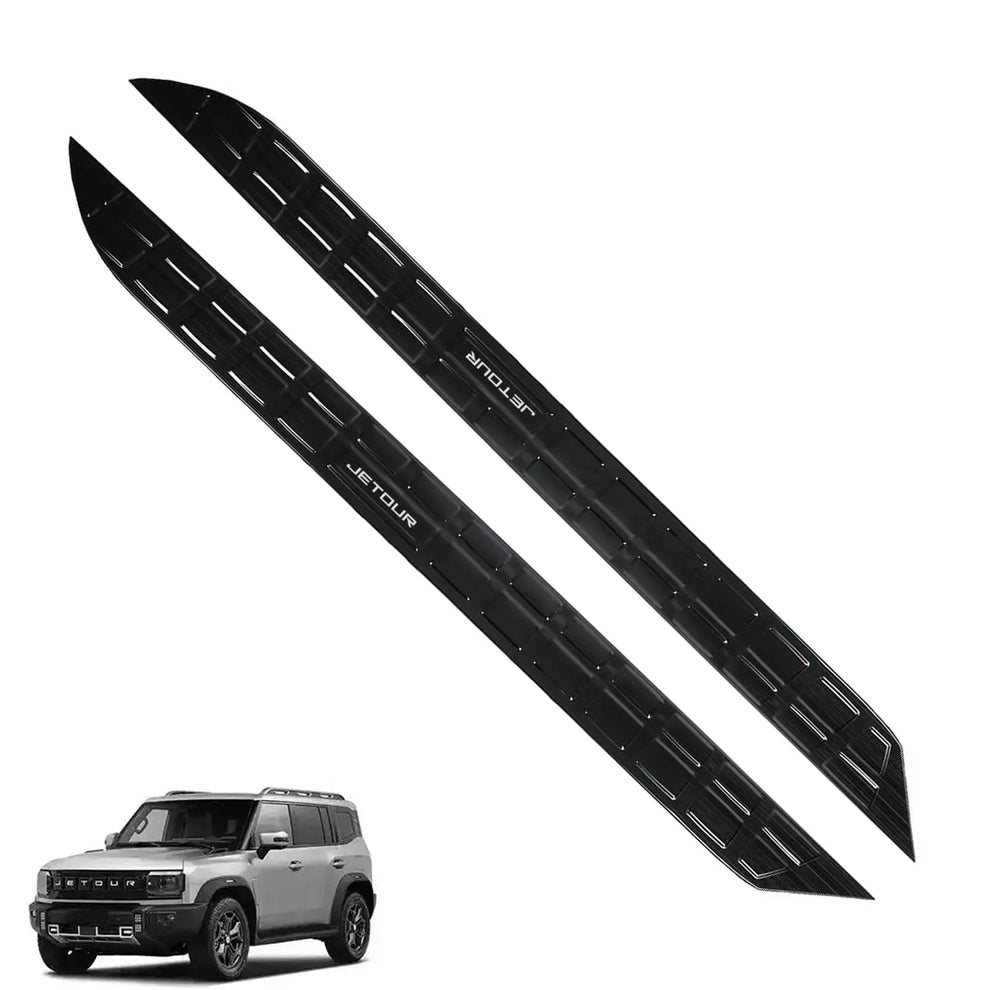 JETOUR T2 (25-ON) GLOSS BLACK SIDE STEP COVER