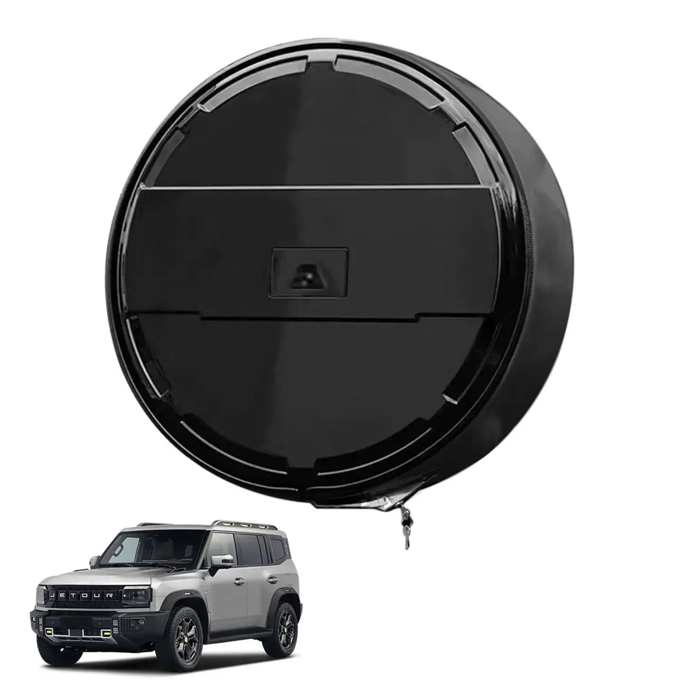 Jetour T2 Black SS Spare Wheel Cover