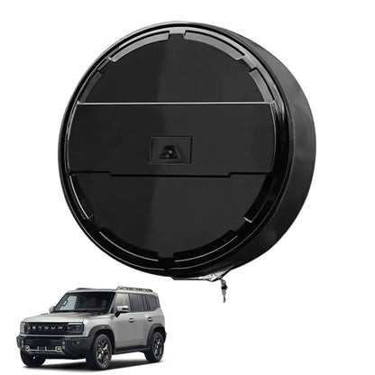 Jetour T2 Black SS Spare Wheel Cover