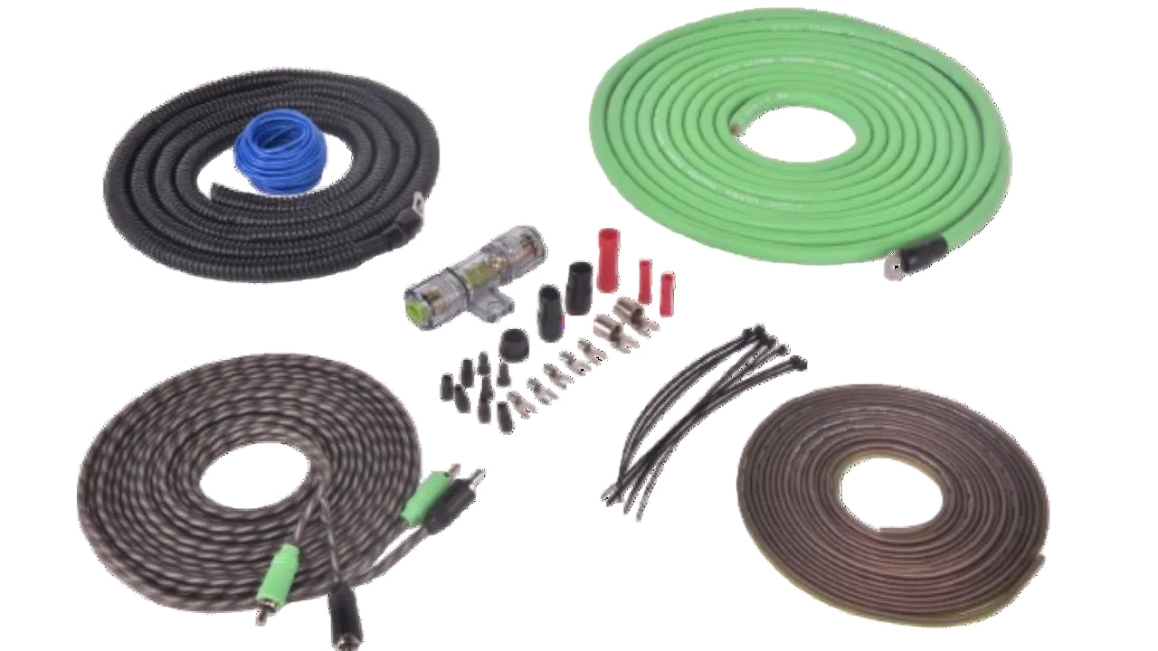 Lumina LA-PRI4 Premium 4 Guage 5 Meter Amplifier Kit