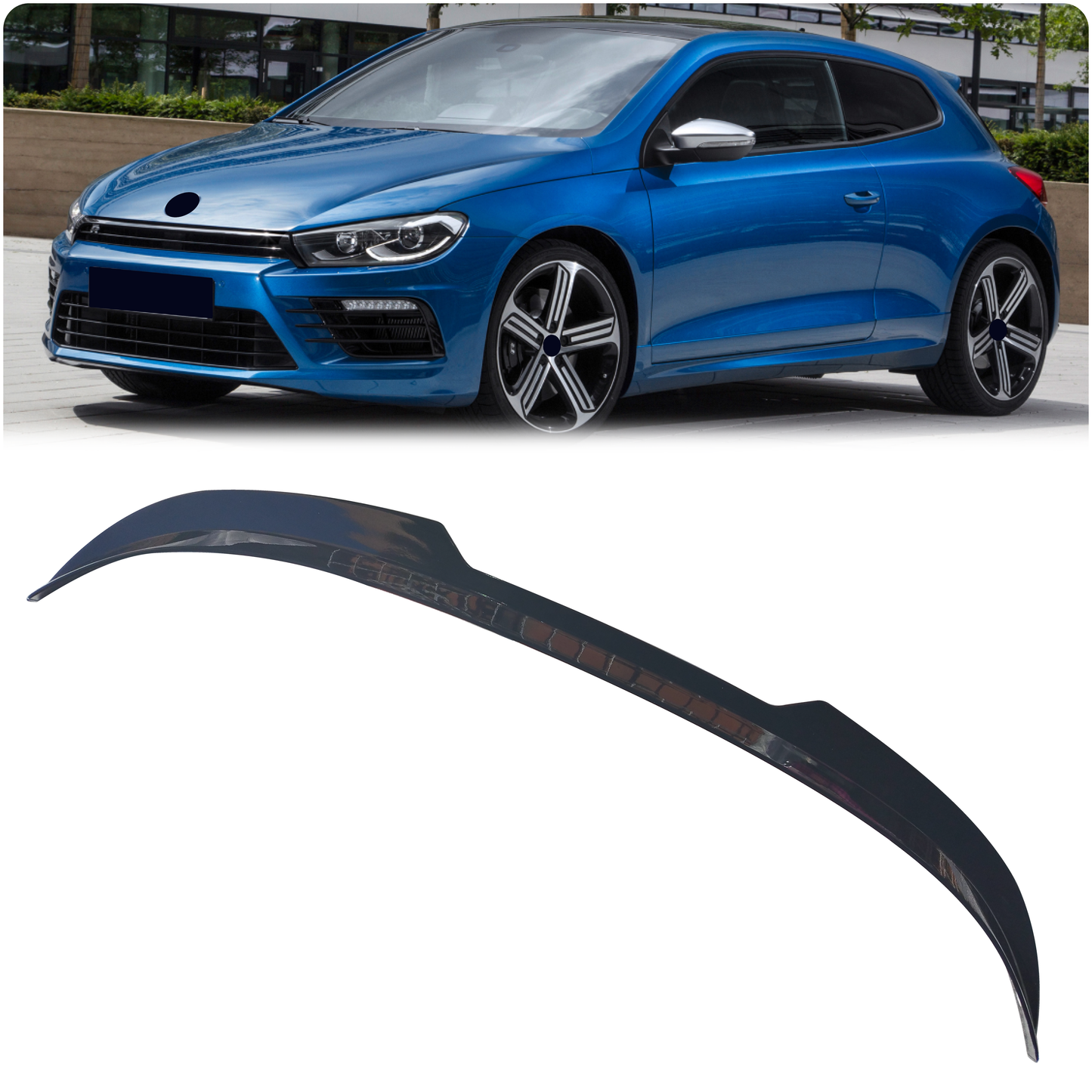 VW SCIROCCO ROOF SPOILER