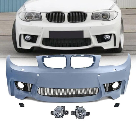 Bmw E82 1M Style Front Bumper (Unpainted)