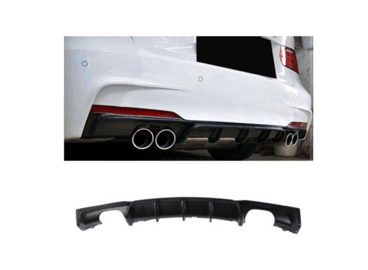 BMW F30 Rear Diffuser Dual Exhaust Outlet (Non-Oem)