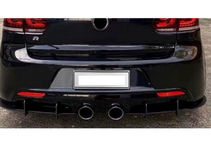 Vw Golf 6 R Rear Diffuser Add On  (Non-Oem)
