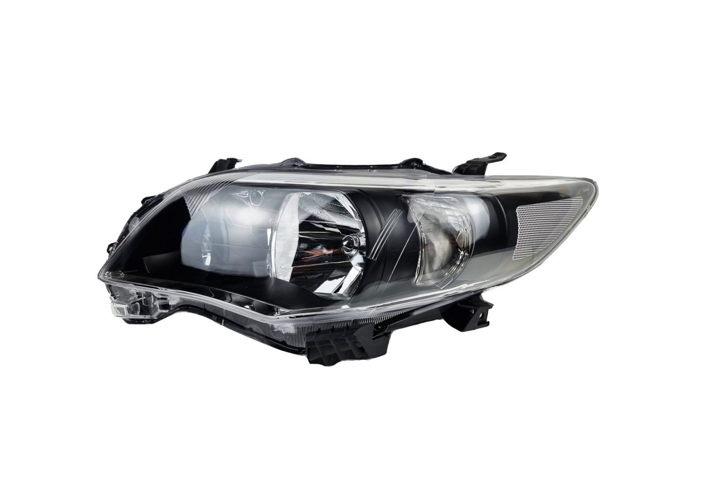 TOYOTA COROLLA QUEST HEADLIGHT SILVER AND BLACK LHS (NON OEM)