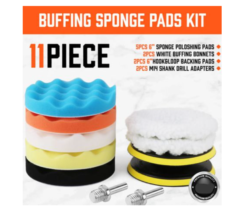 11-Piece Car Polishing Pads Kit SDY-97589