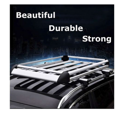 127x90cm Lightweight Universal SUV Roof Basket Excluding Roof Rack