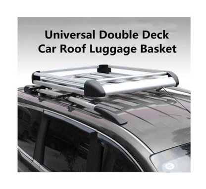 127x90cm Lightweight Universal SUV Roof Basket Excluding Roof Rack
