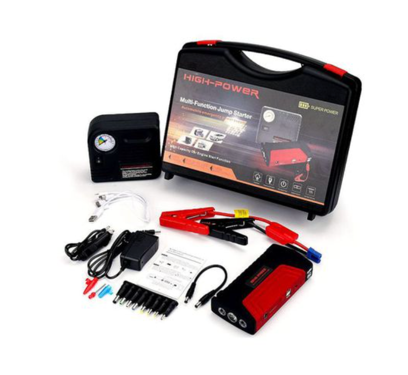 12v Car Jump Starter Battery Charger Power Bank with Compressor Pump