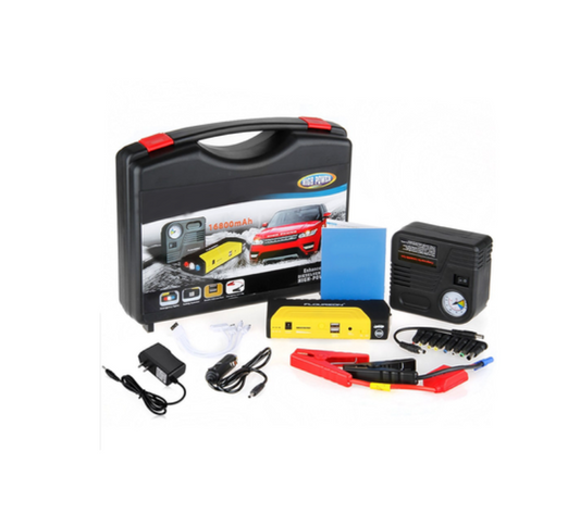 12V Multi-Functional Car Jump Starter with Air Compressor Pump