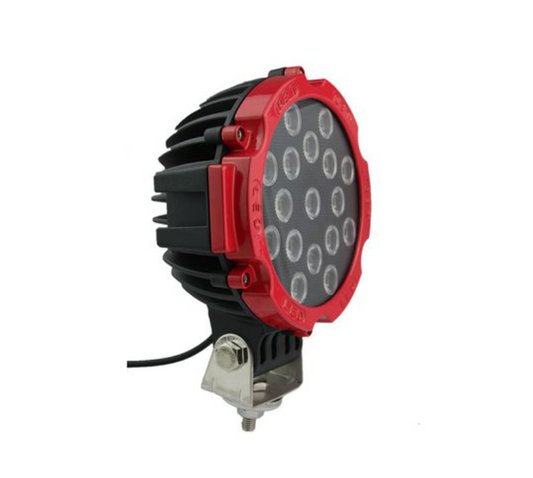 17CM 51W Heavy Duty SUV 4x4 Boat Spot Light - Red