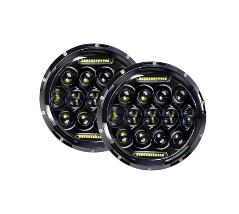 2 Piece LED Headlight for Jeep