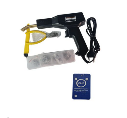 Plastic Welding Gun in Clear Carry Case + Oms Airfreshener