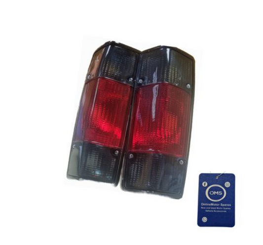 Smoked Taillights + Oms Airfreshener Compatible with VW Caddy Bakkie