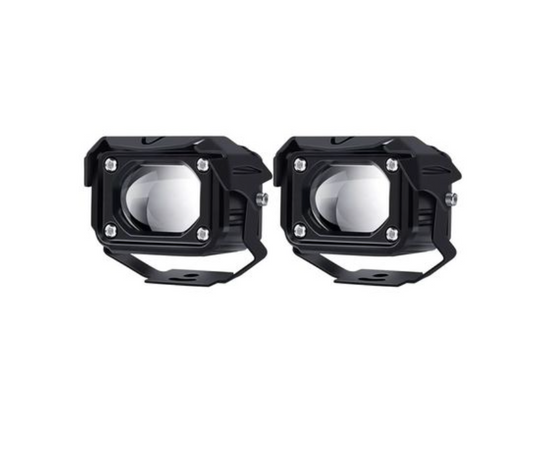 300W Waterproof Mini Lens Motorcycle Spotlights