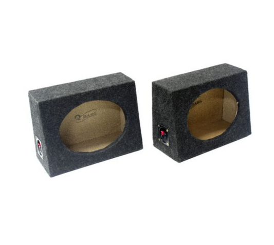 6x9" Speaker Enclosure Set - Acoustic Carpet with Wiring Connection Port