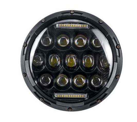 7" H4  60W Round Jeep LED Headlights