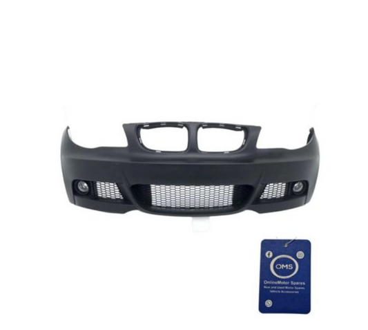 Bm E87 Front Bumper Msport & Foglights with Oms Airfreshener