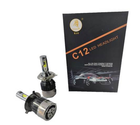 C12-H1 LED Headlight All In One Compact Design